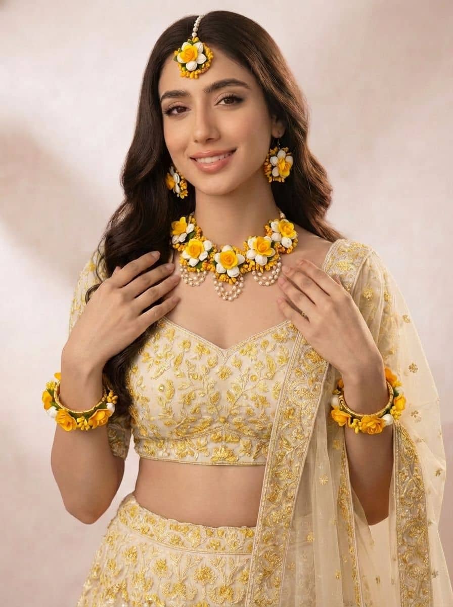 Strawberry Sparkle Pearl Jhumka - Acrylic Moti Set Body Jewelry