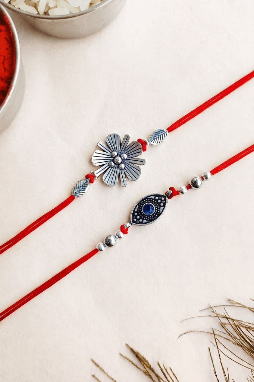 Silver Beaded Rakhi 2026 - A Perfect Bracelet for Brothers
