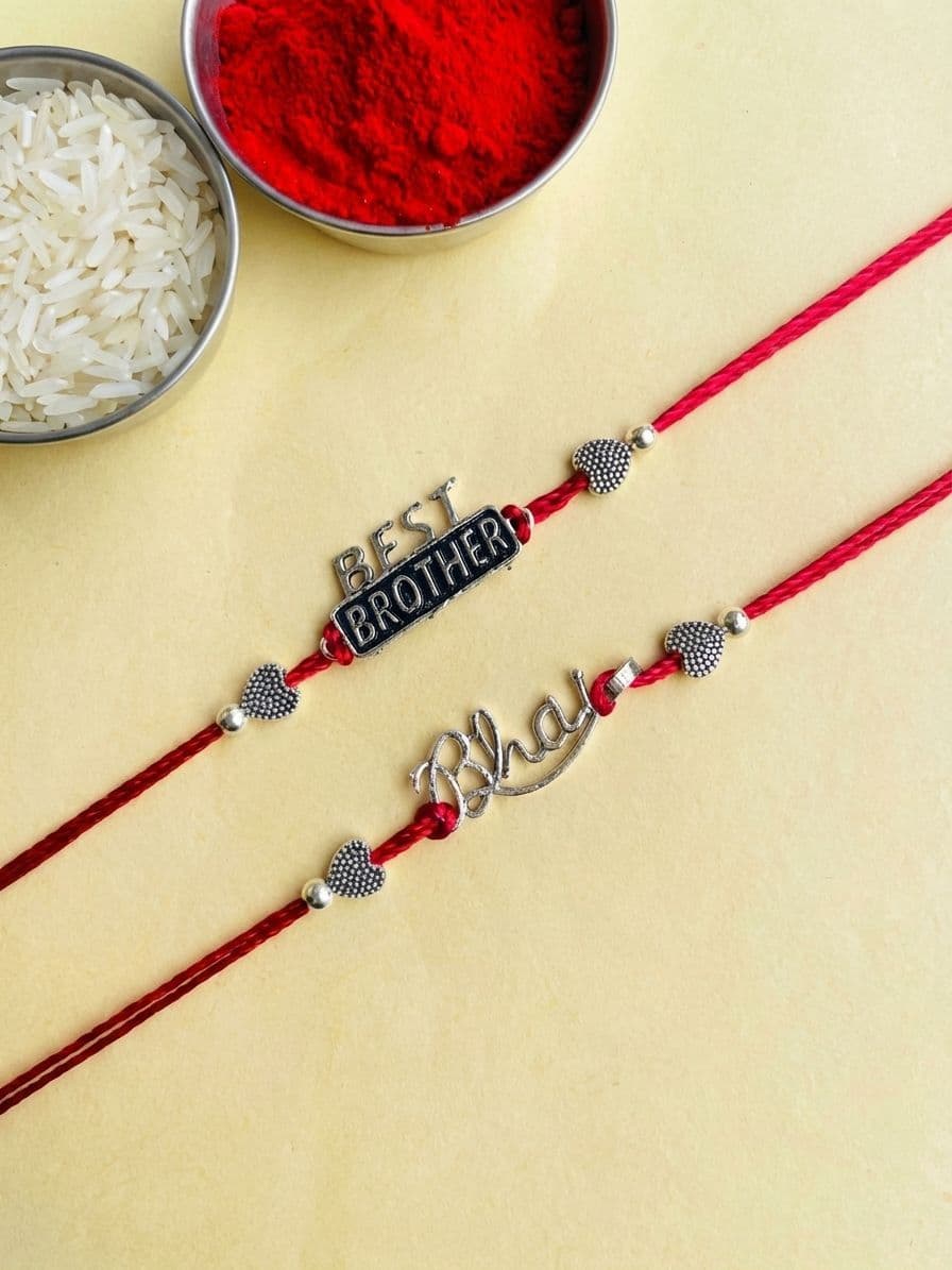 Enchanting Silver Alloy Rakhi 2026 - The Ultimate Gift for Brothers