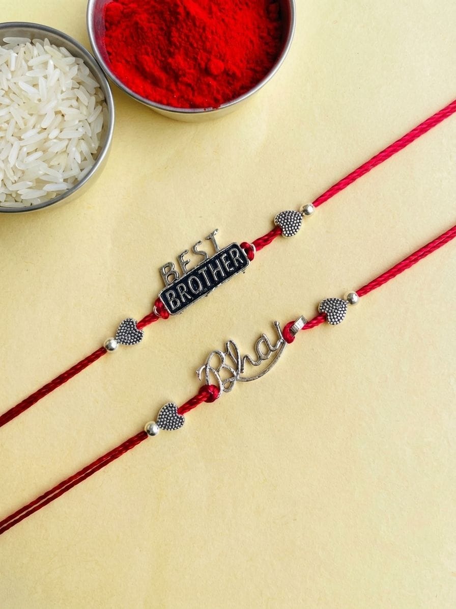 Enchanting Silver Alloy Rakhi 2026 - The Ultimate Gift for Brothers