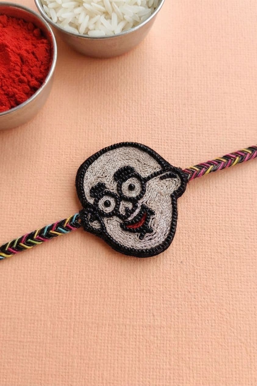 Handmade Multi-Color Beaded Kids Rakhi 2026 - Cherish Bonds Forever